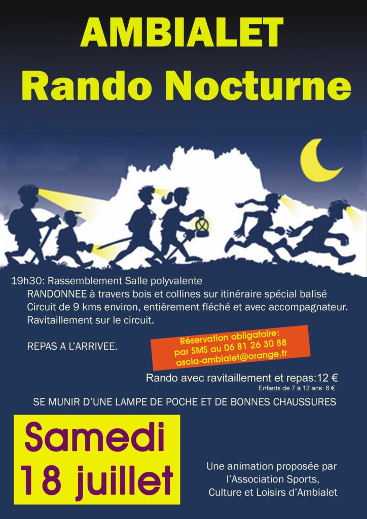 Rando nocturne-Ambialet-Tarn