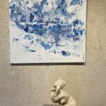 Exposition de Jacqueline Pomies et Jean-Pierre Chapuy dans l'ancienne église Saint-Gilles à Ambialet - quelques œuvres